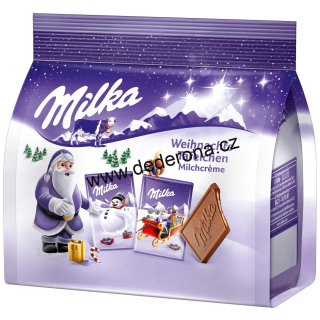 Milka - VÁNOČNÍ MINI čokoládky 150g - Německo!