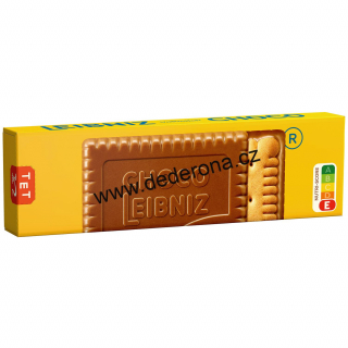 LEIBNIZ - Máslové sušenky s mléčnou čokoládou 125g - Německo!