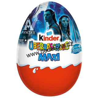 KINDER - MAXI vajíčko AVATAR 100g - Německo!