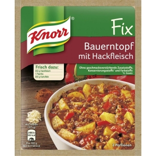 Knorr- FIX Farmářský hrnec/mleté maso 43g -Německo