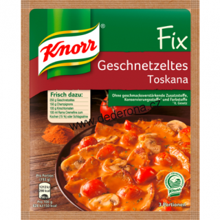 Knorr - FIX Toskánský talíř 42g - Dovoz Německo!