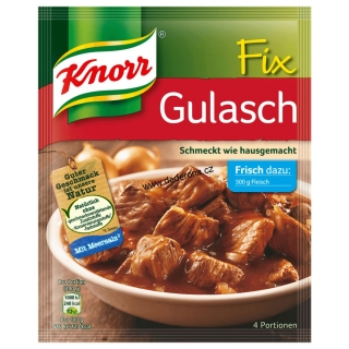 Knorr- FIX MAĎARSKÝ GULÁŠ 51g - Dovoz Německo!