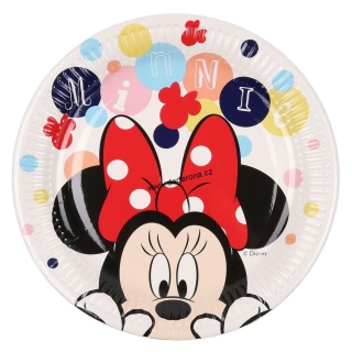 Minnie Mouse - Party TALÍŘKY MINNIE 6ks - Německo!