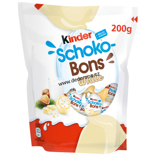 Kinder Schoko-Bons WHITE 200g - Německo!