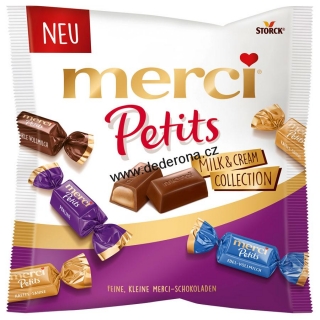Merci Petits - Čokoládové bonbóny MIX 125g - Německo!