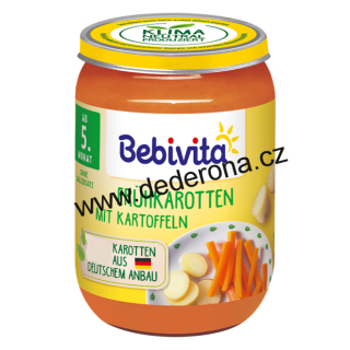 Bebivita - Zeleninový příkrm 190g od 5.měs. - Německo!