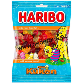 HARIBO - VELIKONOČNÍ MINI KUŘÁTKA 200g - Německo!