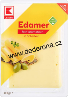 K-Classic - EDAMER plátkový sýr 400g - Německo!