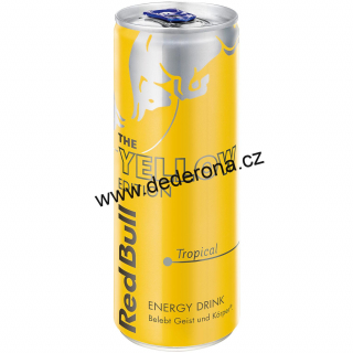 Red Bull - Energetický nápoj TROPICAL 250ml - Německo!