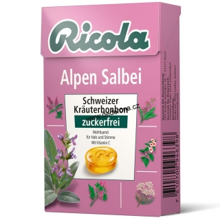Ricola - Bylinné bonbóny ŠALVĚJ 50g - Německo!