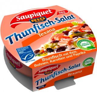 Saupiquet - TUŇÁKOVÝ salát TEXANA 160g - Německo!