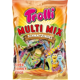 Trolli bonbóny v MINI sáčcích MULTI MIX 400g - Německo!