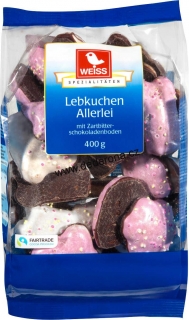 Weiss - Čokoládové PERNÍČKY s cukrovou polevou 400g - Něměcko!