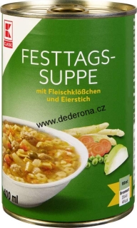 K-CLASSIC - Hotová SLAVNOSTNÍ polévka 400ml - Německo!