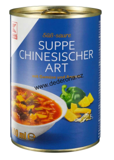 K-CLASSIC - Hotová ČÍNSKÁ SLADKO-KYSELÁ polévka 400ml - Německo!