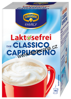 Krüger - CAPPUCCINO KLASIK BEZ LAKTÓZY 150g - Německo!