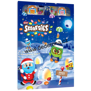 SMARTIES - ADVENTNÍ KALENDÁŘ 193,9g - Německo!