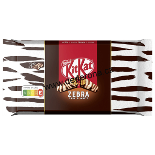 KitKat - Tyčinky ZEBRA DARK & WHITE 124,5g - Německo!