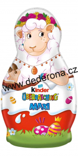 Kinder - MAXI OVEČKA s PŘEKVAPENÍM Kinder vajíčko 140g - Německo!