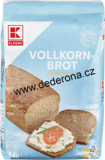 K-Classic - CELOZRNNÝ CHLÉB směs na pečení chleba 1kg - Německo!