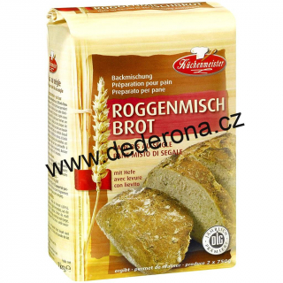 Küchenmeister - ŽITNÝ MÍCHANÝ CHLÉB směs na pečení chleba 1kg - Německo!
