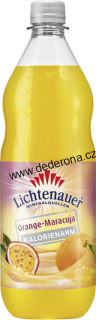 Lichtenauer - Limonáda s přírodní minerální vodou POMERANČ/MARACUJA 1L - Německo