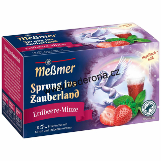 Messmer - Ovocný čaj JAHODA a MÁTA - Německo!