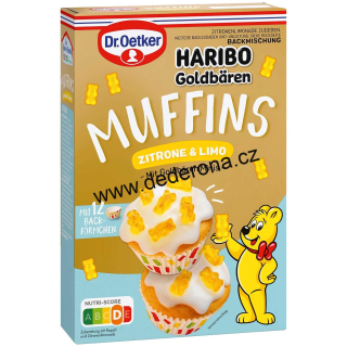Dr.Oetker - HARIBO MUFFINS CITRON & LIMO 499g - Německo!