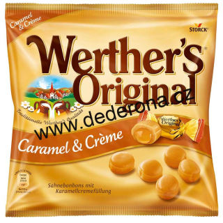 Werther's - Smetanové krémové bonbóny KARAMEL 225g - Německo!