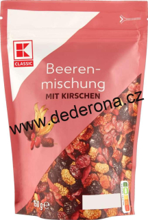 K-Classic - Sušený MIX BOBULÍ s TŘEŠNĚMI 150g - Německo!