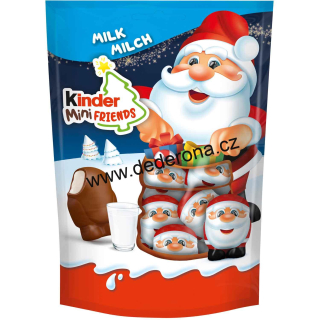 Kinder - VÁNOČNÍ MINI PŘÁTELÉ čokoládky 122g - Německo!