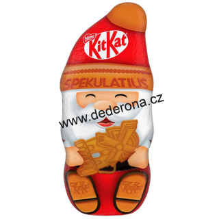KitKat - VÁNOČNÍ MIKULÁŠ SPEKULATIUS  85g - Německo!