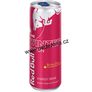 Red Bull - Energetický nápoj HRUŠKA/SKOŘICE 250ml - Německo!