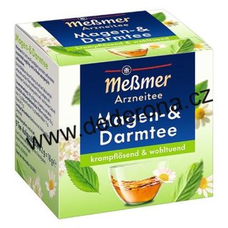 Messmer - Léčivý bylinkový čaj ŽALUDEK a STŘEVA - Německo!