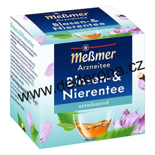 Messmer - Léčivý bylinkový čaj MOČOVÉ CESTY a LEDVINY - Německo!