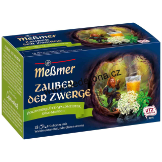 Messmer - Ovocný čaj MAŘINKA VONNÁ a BEZOVÉ KVĚTY - Německo!