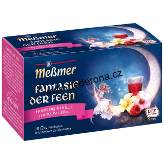 Messmer - Ovocný čaj MALINA a VANILKA - Německo!
