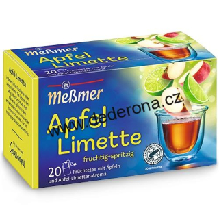 Messmer - Ovocný čaj JABLKO/LIMETKA - Německo!