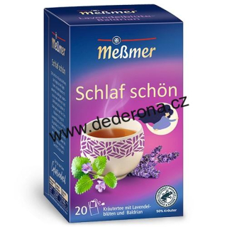 Messmer - Bylinkový čaj SCHLAF SCHÖN - Německo!