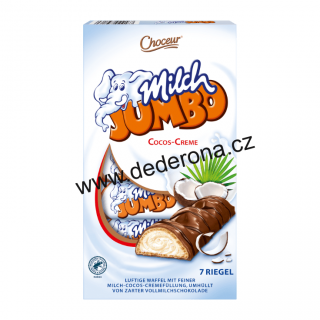 Choceur - Milch JUMBO čokoládové tyčinky KOKOS 150g - Německo!