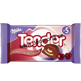 Milka - Tender kakaová roláda VIŠEŇ 5ks - Německo!