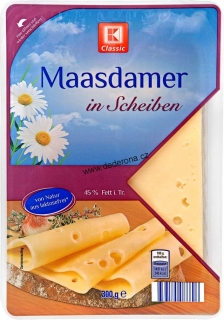K-Classic-MAASDAMER plátkový sýr 45% 300g-Německo!