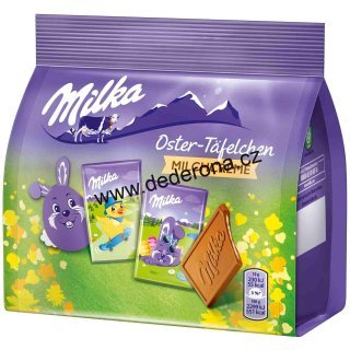 Milka - VELIKONOČNÍ MINI čokoládky 150g - Německo!