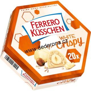 Ferrero Küsschen - Pralinky z bílé čokolády 172g - Německo!