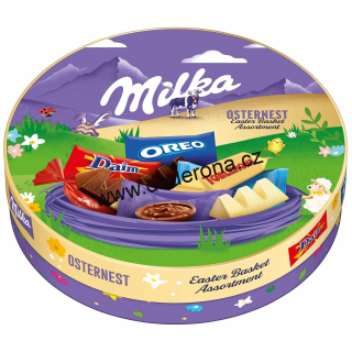 Milka - VELIKONOČNÍ HNÍZDO MILKA & PŘÁTELÉ 196g - Německo!