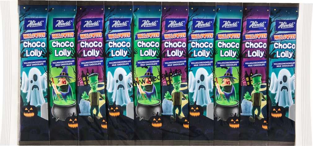 ČOKOLÁDOVÁ LÍZÁTKA HALLOWEEN 10ks/bal. 150g - Německo!