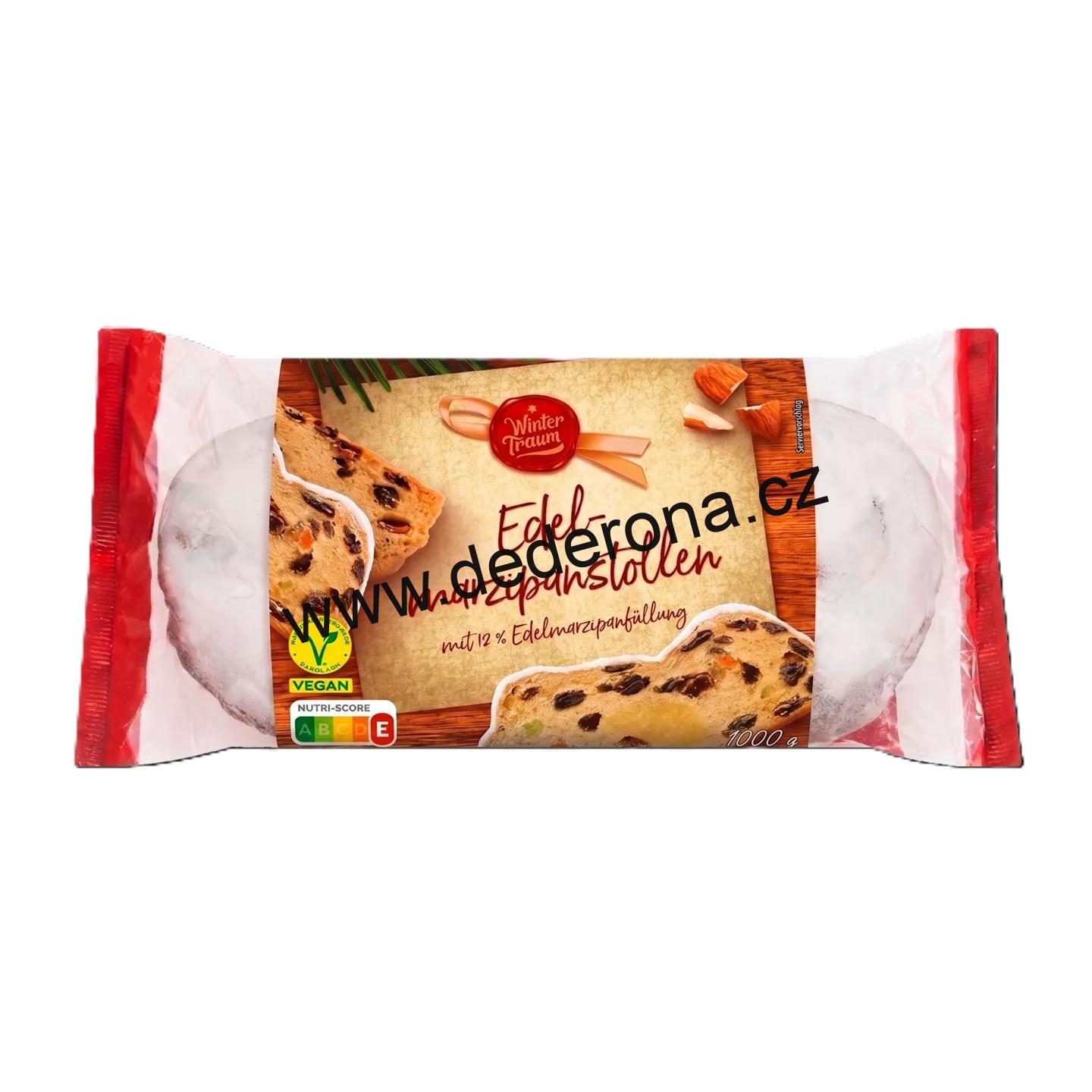 WINTERTRAUM - Vánoční ŠTOLA MARCIPÁNOVÁ 1kg - Německo!