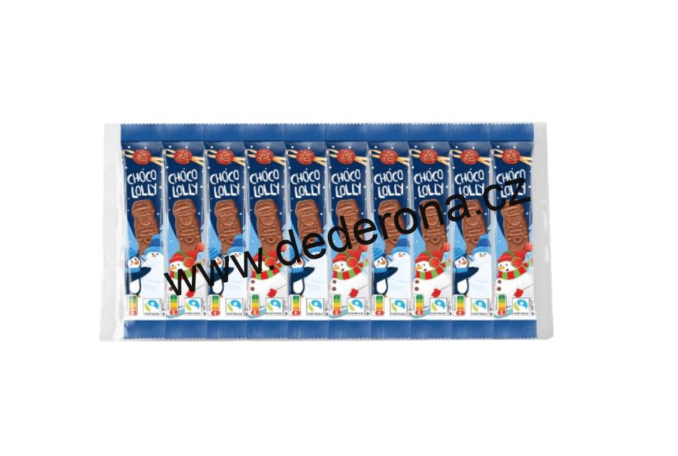 WINTERTRAUM - VÁNOČNÍ ČOKOLÁDOVÁ LÍZÁTKA MLÉČNÁ 10ks/bal. 150g - Německo!