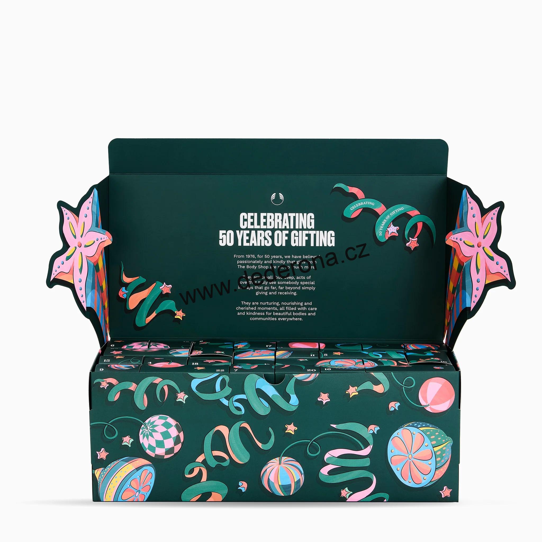 THE BODY SHOP - ADVENTNÍ KALENDÁŘ KOSMETIKA CLASSIC 2026 - Německo!