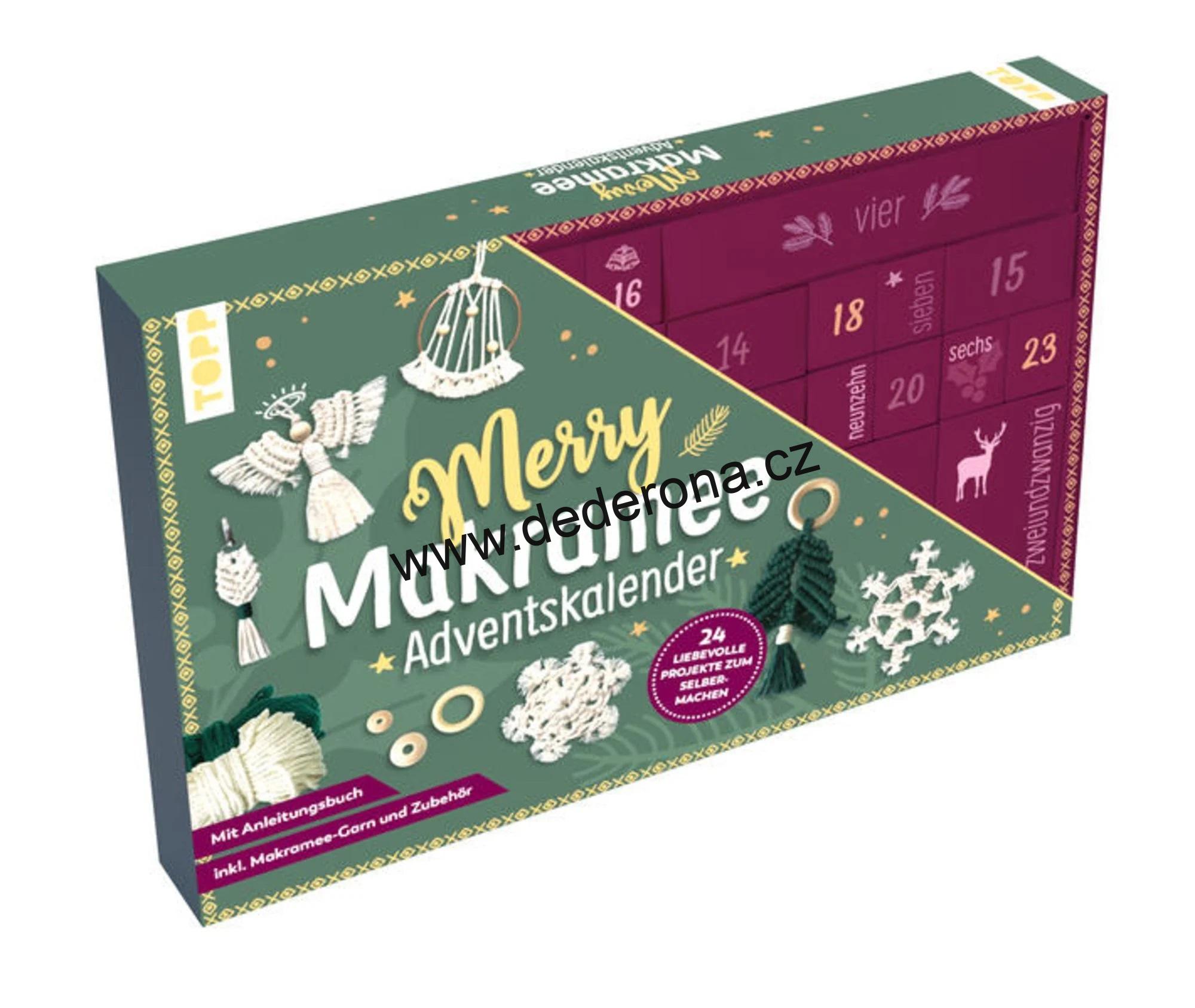 TOPP - ADVENTNÍ KALENDÁŘ MACRAMÉ - Německo!
